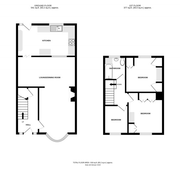Floorplan for Henry Street, Kenilworth