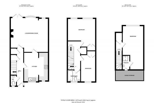 Floorplan for Regency Drive, Kenilworth
