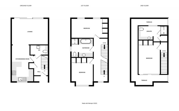 Floorplan for Abbotsford Mews, Kenilworth Old Town