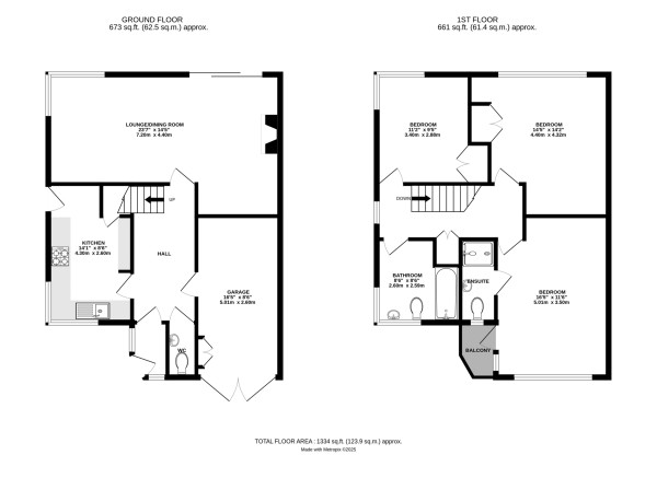 Floorplan for Lindsey Crescent, Kenilworth