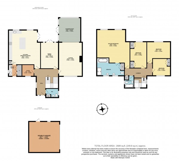 Floorplan for Whitefield Close, Westwood Heath