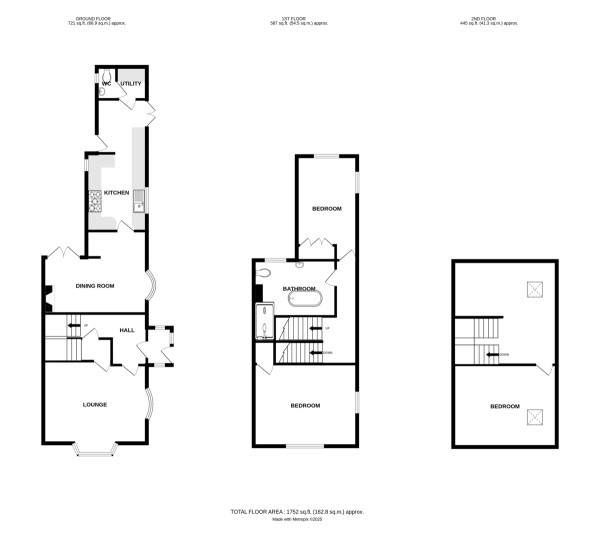 Floorplan for Windy Arbour, Kenilworth