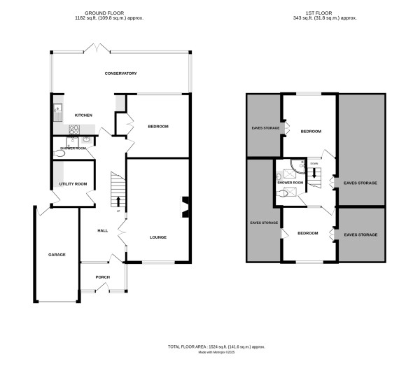 Floorplan for Barford Road, Kenilworth