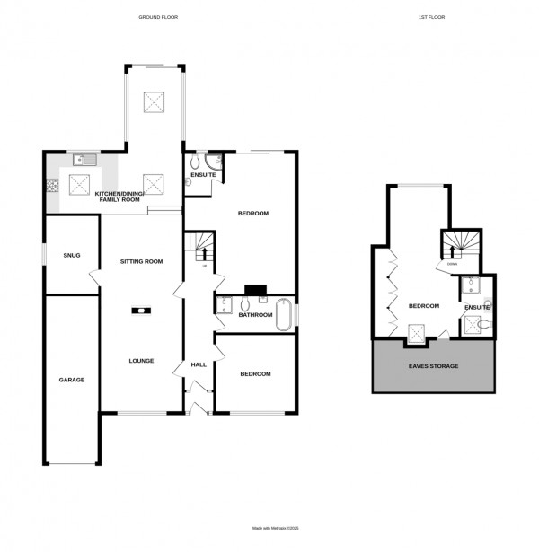 Floorplan for Highland Road, Kenilworth