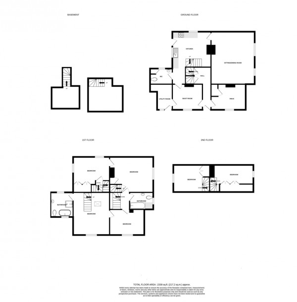 Floorplan for Bridge Street, Kenilworth