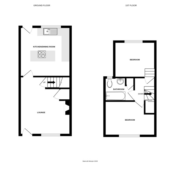 Floorplan for New Street, Kenilworth