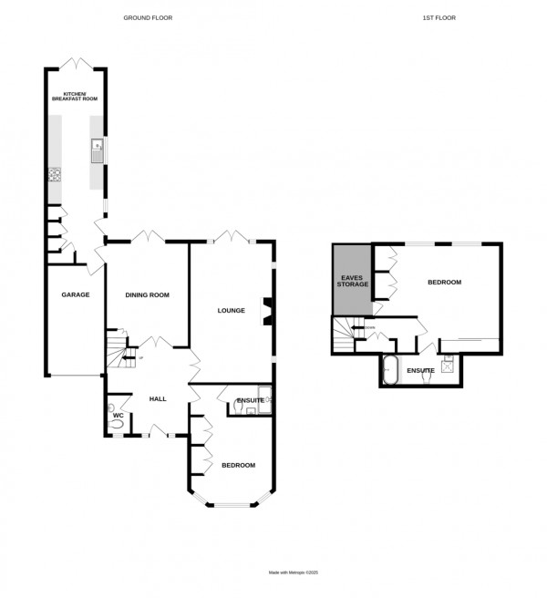 Floorplan for Highland Road, Kenilworth