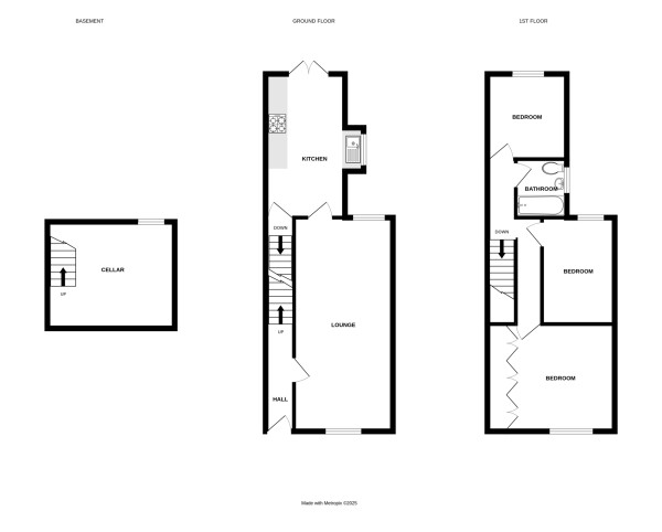 Floorplan for Albion Street, Kenilworth