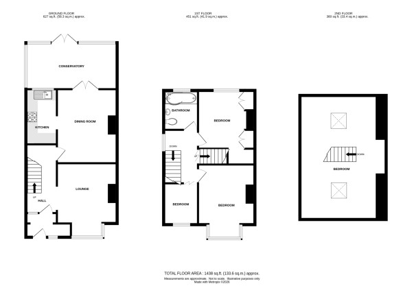 Floorplan for Coventry Road, Kenilworth