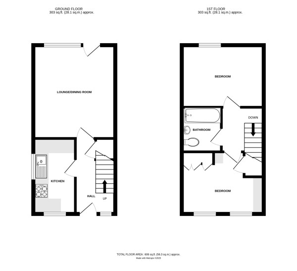 Floorplan for Courthouse Croft, Kenilworth