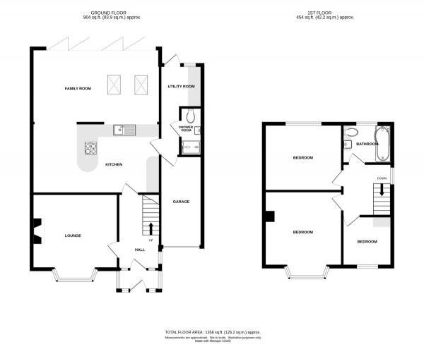 Floorplan for Crackley Hill, Kenilworth