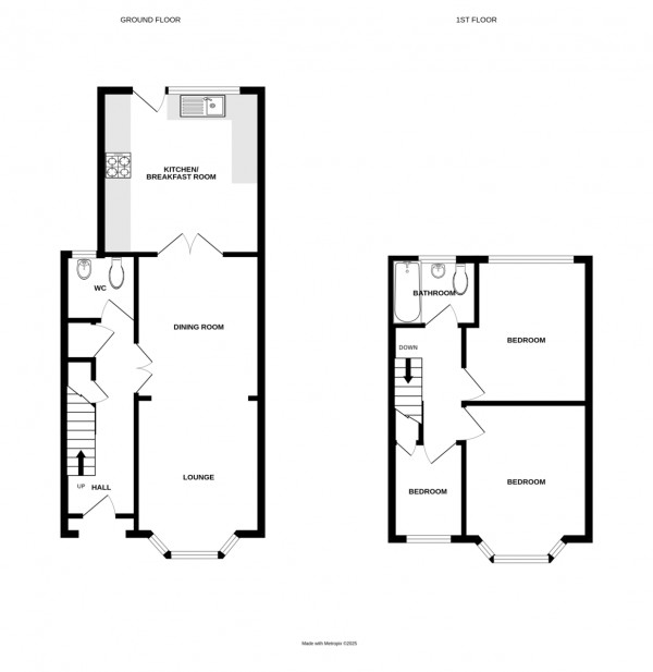 Floorplan for Cornelius Street, Cheylesmore