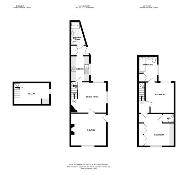 Floorplan for Albion Street, Kenilworth