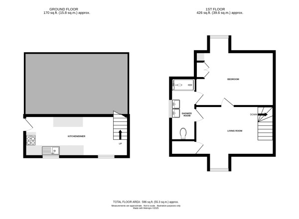 Floorplan for Warwick Road, Leek Wootton
