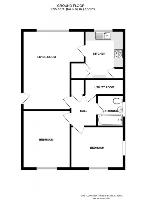 Floorplan for Albion Street, Kenilworth