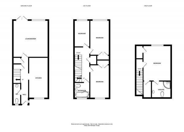 Floorplan for Regency Drive, Kenilworth