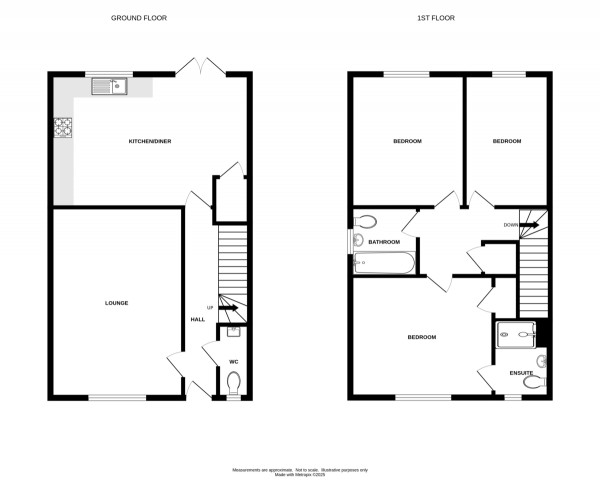 Floorplan for Cannadine Road, Kenilworth