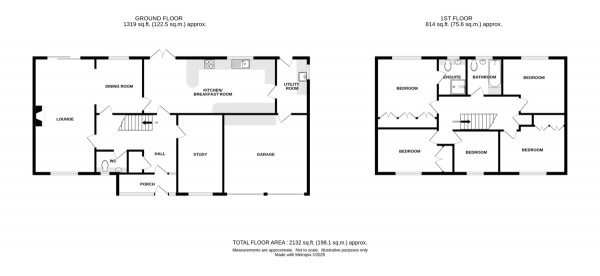 Floorplan for Mountbatten Avenue, Kenilworth