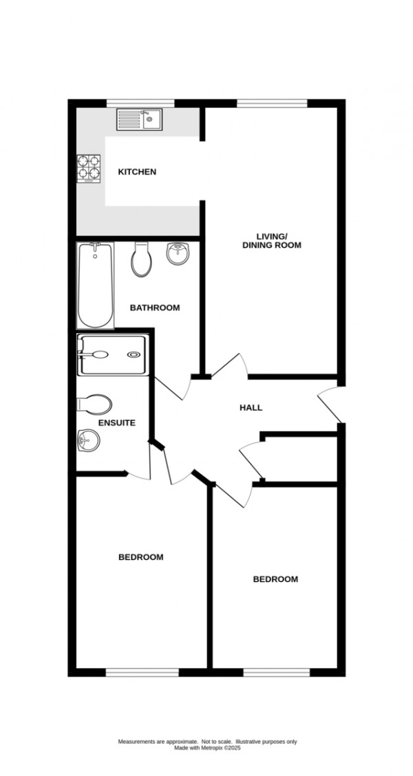 Floorplan for Chandley Wharf, Warwick