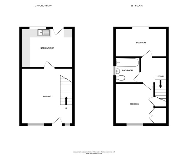 Floorplan for Cornhill Grove, Kenilworth