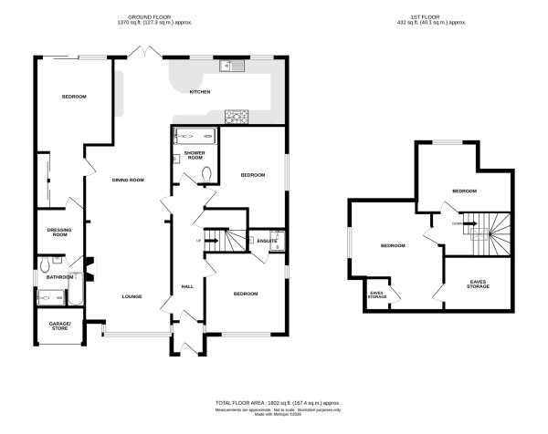 Floorplan for Inchbrook Road, Kenilworth