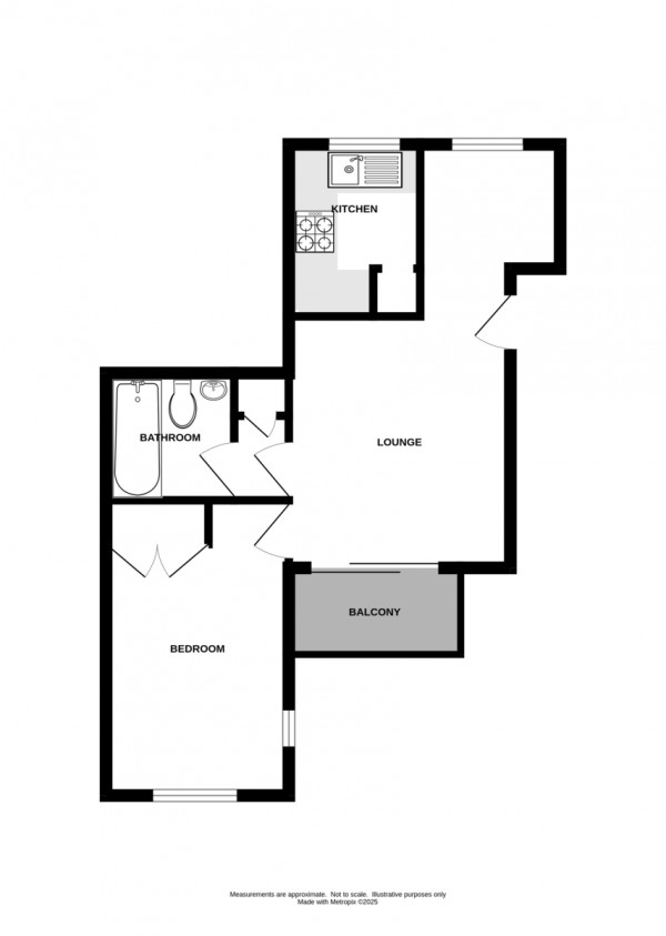 Floorplan for Alexandra Court, Kenilworth