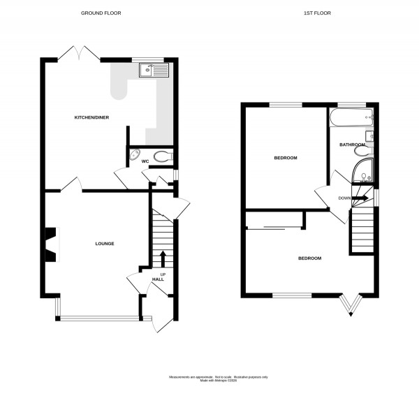 Floorplan for St. Nicholas Avenue, Kenilworth