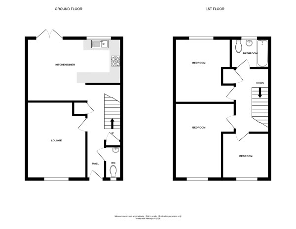 Floorplan for Redfern Avenue, Kenilworth