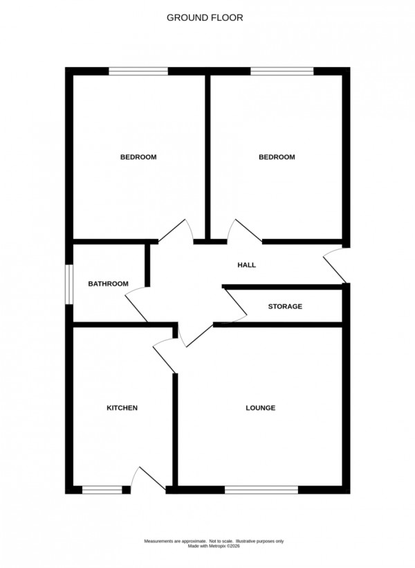 Floorplan for Dalehouse Lane, Kenilworth