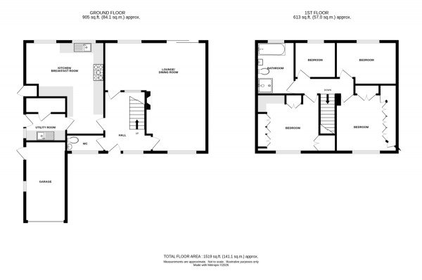 Floorplan for Elmbank Road, Kenilworth