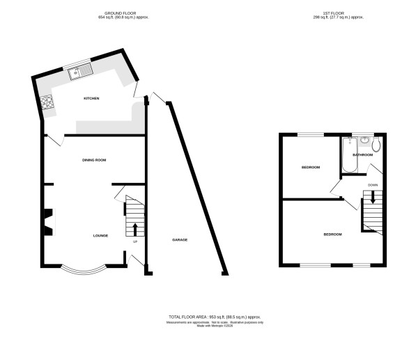 Floorplan for Arthur Street, Kenilworth
