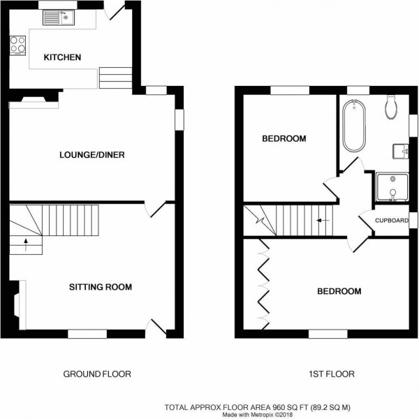 Floorplan for Coventry Road, Stoneleigh