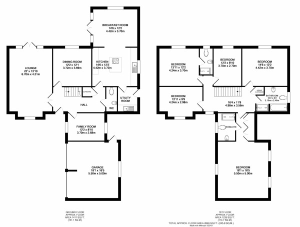 Floorplan for Coleby Close, Westwood Heath, Coventry