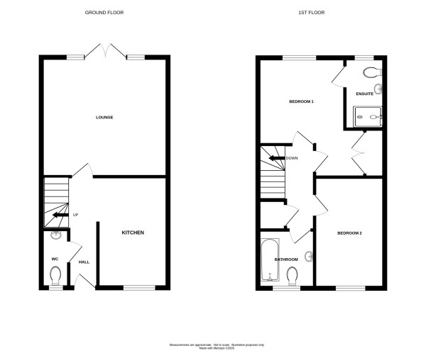 Floorplan for Burton Green, Kenilworth