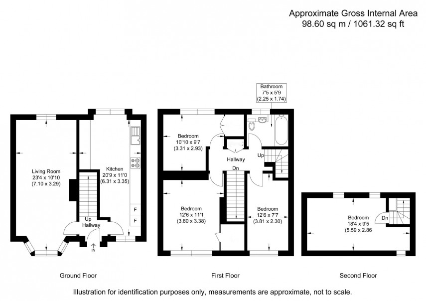 Floorplan for Barking, Essex