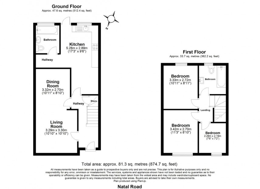 Floorplan for Ilford