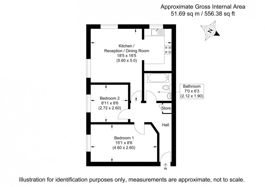 Floorplan for Barking, Essex