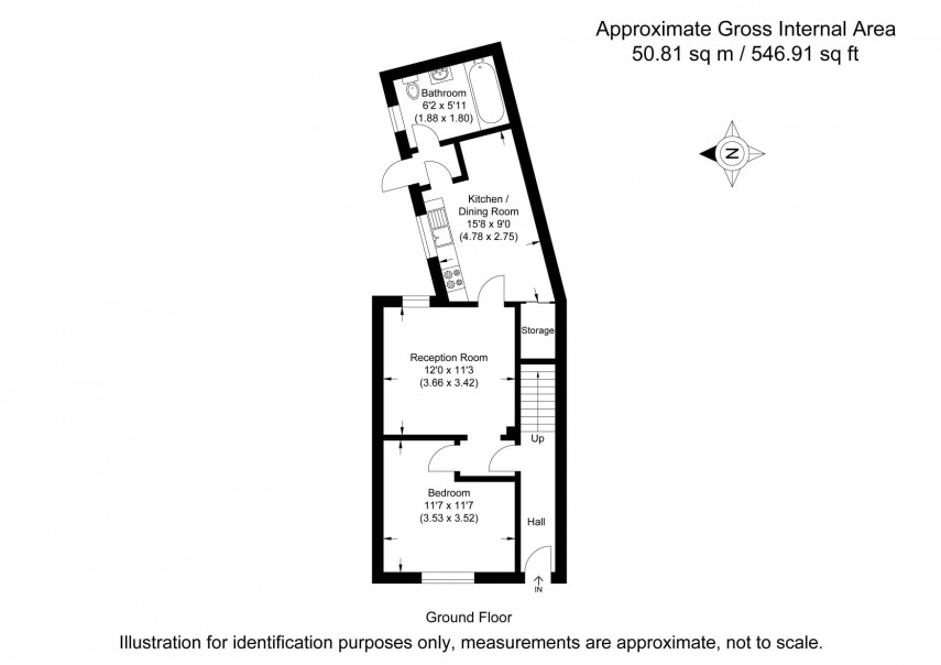 Floorplan for Gravesend, Kent