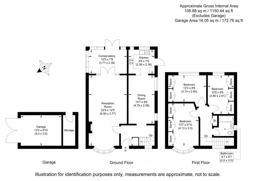 Floorplan for West Wickham