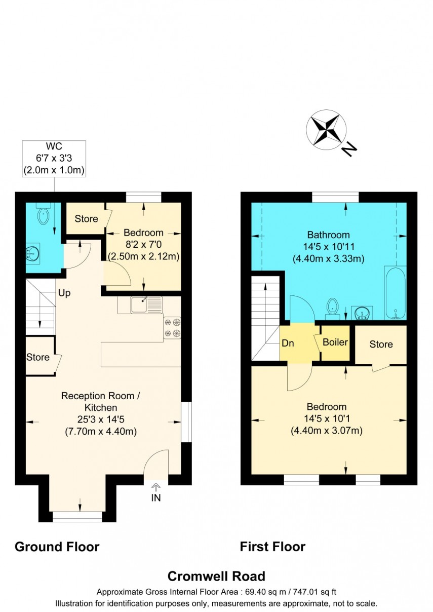 Floorplan for Grays, Essex