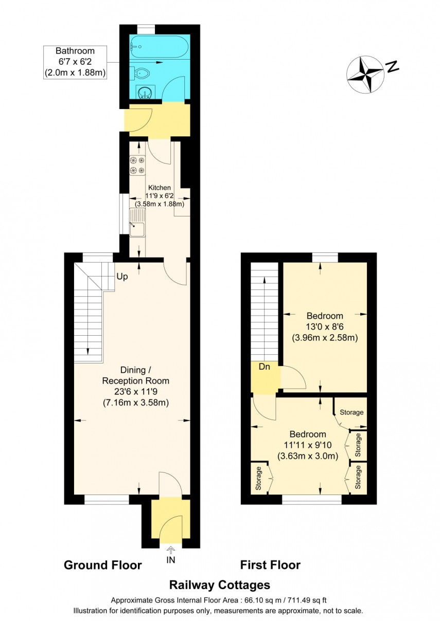 Floorplan for Grays, Essex