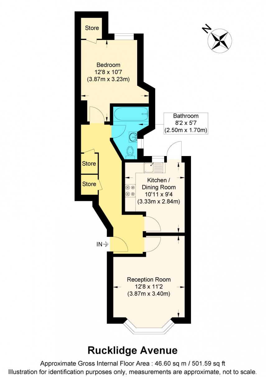 Floorplan for Harlesdon, Wembley, London