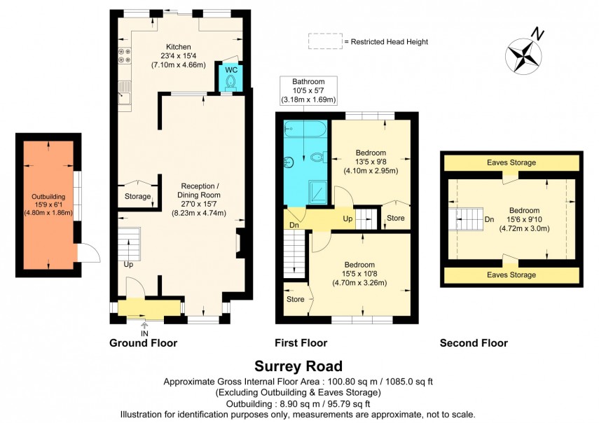 Floorplan for Barking, Essex