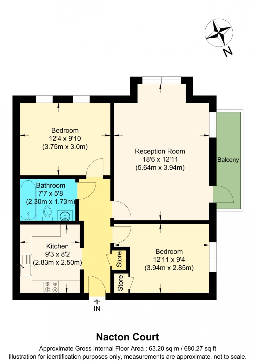 Floorplan for Chadwell Heath, Romford, Essex