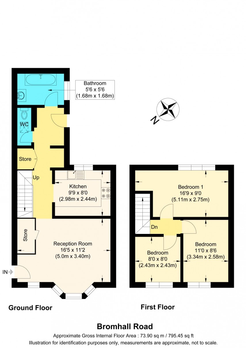 Floorplan for Dagenham, Essex