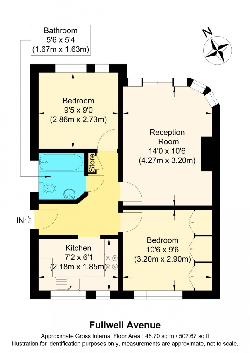 Floorplan for Ilford, Essex