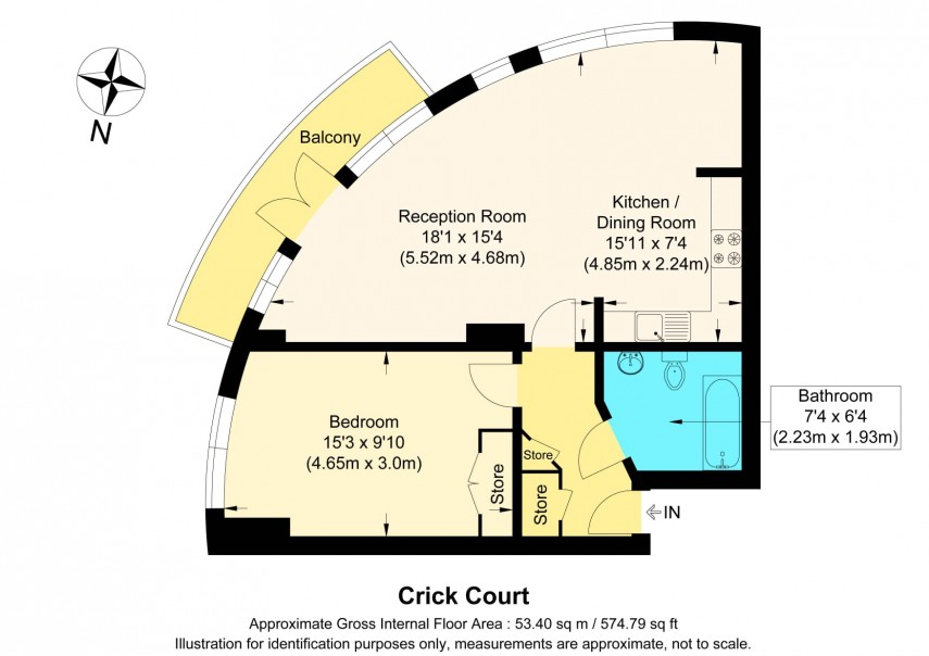 Floorplan for Barking, Essex