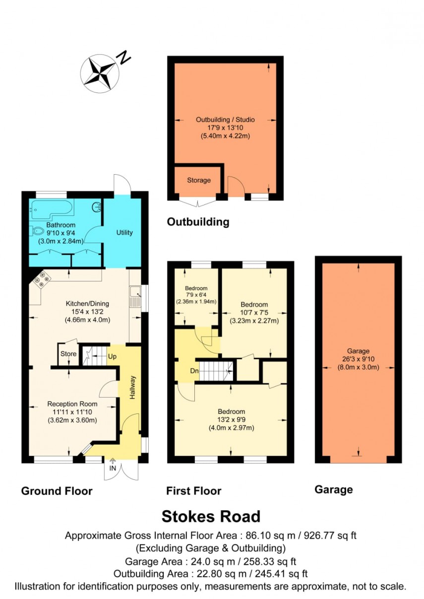 Floorplan for East Ham, Newham, London