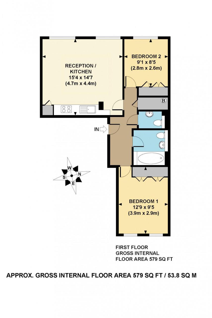 Floorplan for Martello Street, E8