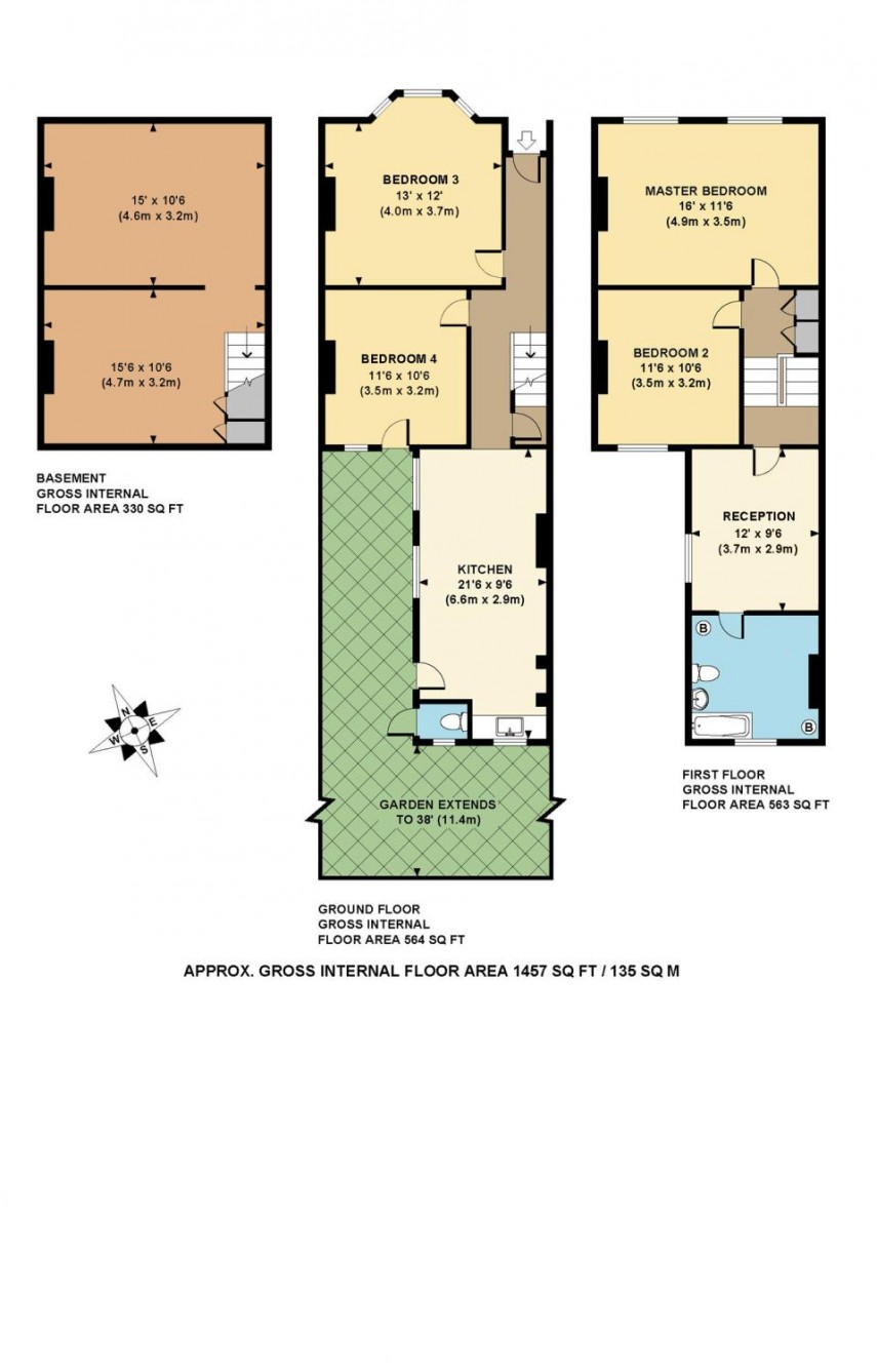 Floorplan for Glenarm Road, E5